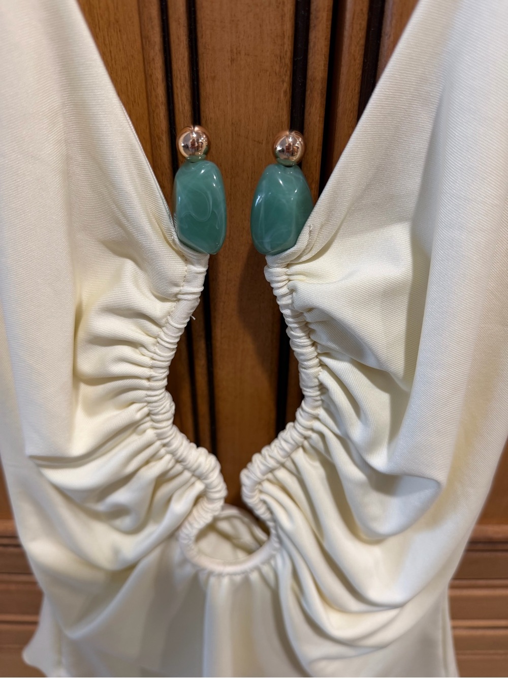 Peppermayo Yellow Diego Halter Top - Picture 3 of 5